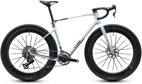 Cube Nuroad C:62 SLT glacier´n´magenta 28" 2027 Országúti Kerékpár - szürke