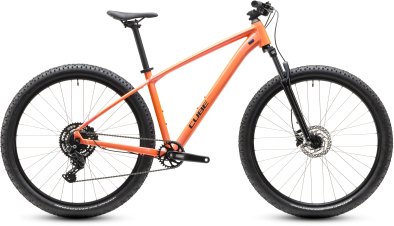 Cube Aim ONE salmon´n´black 27,5 2027 Hardtail Mountain Bike Kerékpár - narancssárga