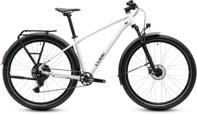 Cube Aim ONE FE metallicwhite´n´black 29 2027 Hardtail Mountain Bike Kerékpár - fehér
