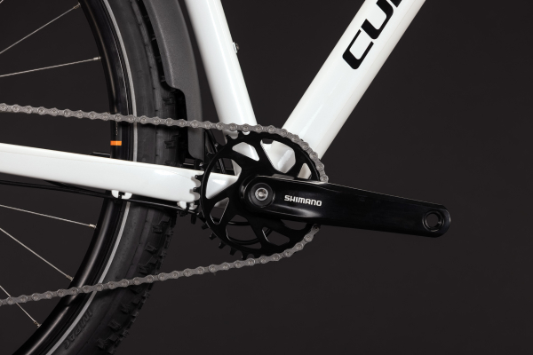 Cube Aim ONE FE metallicwhite´n´black 29" 2027 Hardtail Mountain Bike Kerékpár - fehér