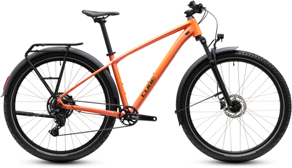 Cube Aim ONE FE salmon´n´black 27,5" 2027 Hardtail Mountain Bike Kerékpár - narancssárga