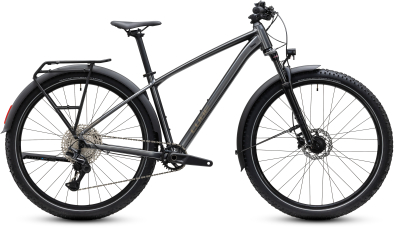 Cube Aim SLX FE slateblack´n´chrome 29 2027 Hardtail Mountain Bike Kerékpár - fekete