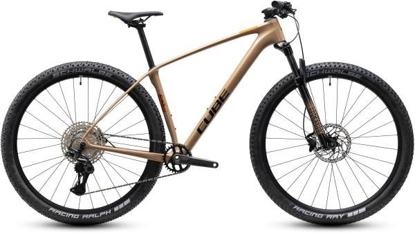 Cube Reaction C:62 ONE cappuccino´n´black 27,5" 2027 Hardtail Mountain Bike Kerékpár - barna