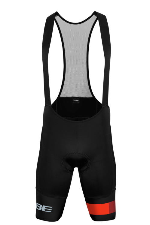 Cube Teamline Bib Shorts Pro Kerékpáros Rövidnadrág - fekete