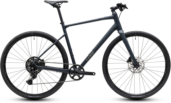 Cube Nulane Pro night´n´chrome 28" 2027 Fittness Kerékpár - fekete