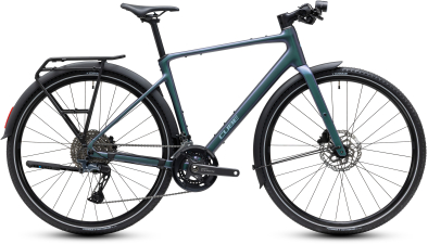 Cube Nulane Race FE smaragdgrey´n´prizm 28 2027 Fittness Kerékpár - lila
