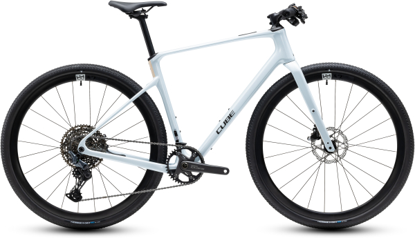 Cube Nulane C:62 SLX glacier´n´black 28" 2027 Fittness Kerékpár - fehér