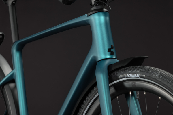 Cube Nulane C:62 SLX FE metallicpetrol´n´black 28" 2027 Fittness Kerékpár - sötétkék
