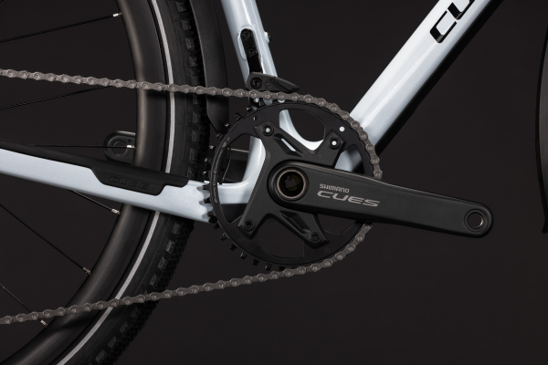 Cube Nulane C:62 SLX FE glacier´n´black 28" 2027 Fittness Kerékpár - fehér