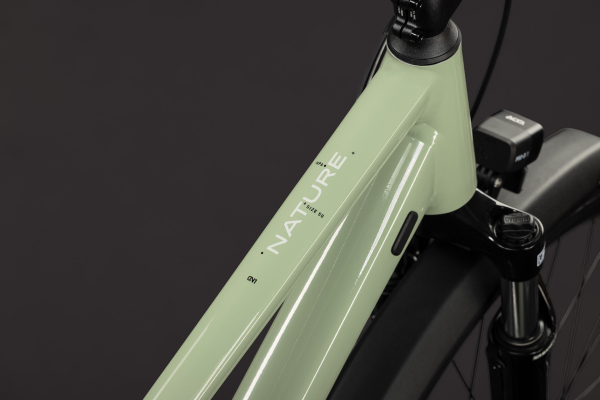Cube Nature ONE FE almondgreen´green 28" 2027 Offroad Cross Trekking Trapeze Kerékpár - zöld