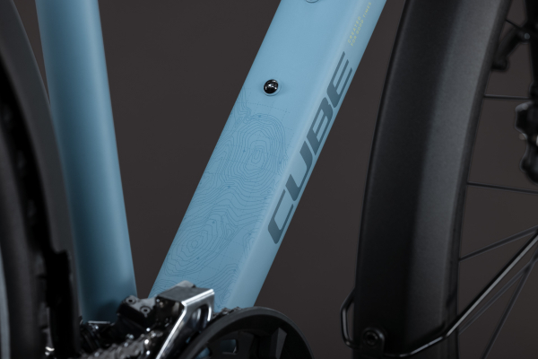 Cube Nature Pro FE surfblue´n´blue 28" 2027 Offroad Cross Trekking Kerékpár - kék