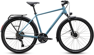 Cube Nature Pro FE surfblue´n´blue 28 2027 Offroad Cross Trekking Kerékpár - kék