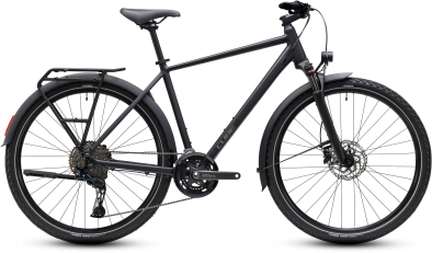 Cube Nature EXC FE grey´n´chrome 28 2027 Offroad Cross Trekking Kerékpár - sötétszürke