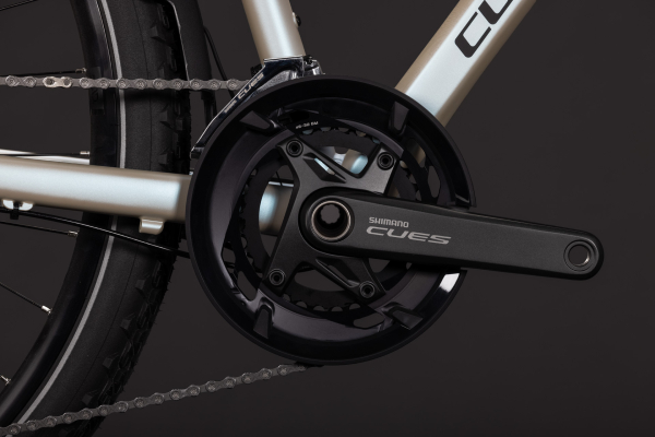 Cube Nature EXC FE glintsand´n´black 28" 2027 Offroad Cross Trekking Kerékpár - világosszürke