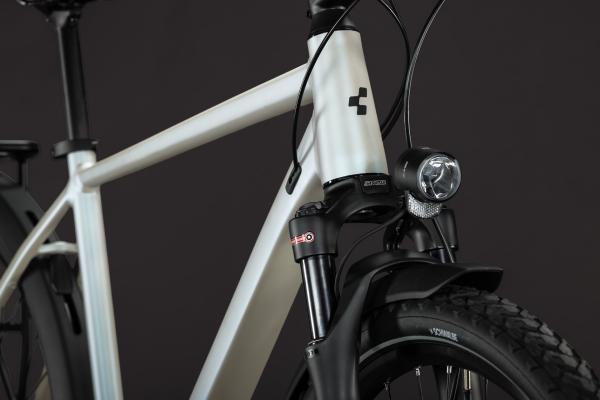 Cube Nature EXC FE glintsand´n´black 28" 2027 Offroad Cross Trekking Kerékpár - világosszürke