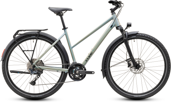 Cube Nature EXC FE glintsand´n´black 28" 2027 Offroad Cross Trekking Trapeze Kerékpár - világosszürke