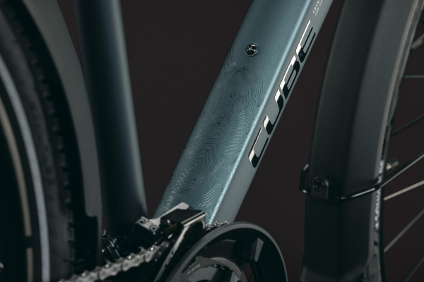 Cube Nature SLX FE indigometallic´n´black 28" 2027 Offroad Cross Trekking Kerékpár - sötétszürke