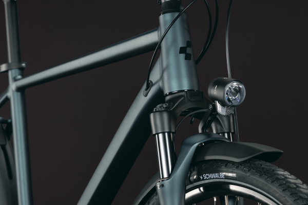 Cube Nature SLX FE indigometallic´n´black 28" 2027 Offroad Cross Trekking Kerékpár - sötétszürke