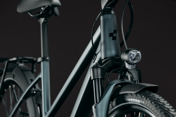 Cube Nature SLX FE indigometallic´n´black 28" 2027 Offroad Cross Trekking Trapeze Kerékpár - sötétszürke