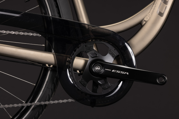 Cube Touring ONE flashstone´n´coalchrome 28" 2027 Onroad Trekking Easy Entry Kerékpár - barna