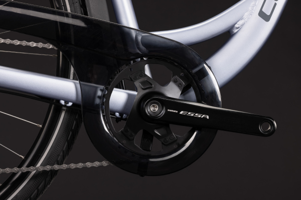 Cube Touring ONE silverblue´n´reflex 28" 2027 Onroad Trekking Easy Entry Kerékpár - ezüst