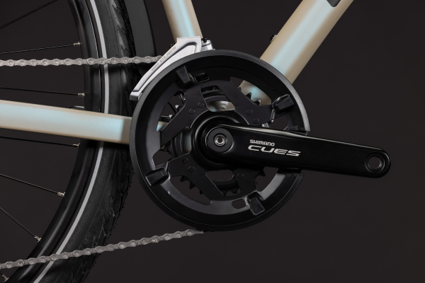 Cube Kathmandu ONE glintsand´n´black 28" 2027 Onroad Trekking Trapeze Kerékpár - világosszürke