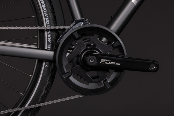 Cube Kathmandu Pro slabgrey´n´chrome 28" 2027 Onroad Trekking Trapeze Kerékpár - szürke