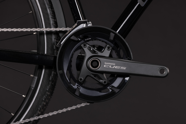 Cube Kathmandu EXC darkcosmos´n´reflex 28" 2027 Onroad Trekking Kerékpár - fekete