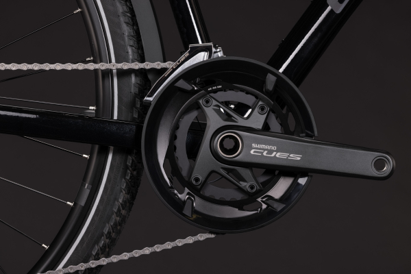 Cube Kathmandu EXC darkcosmos´n´reflex 28" 2027 Onroad Trekking Trapeze Kerékpár - fekete