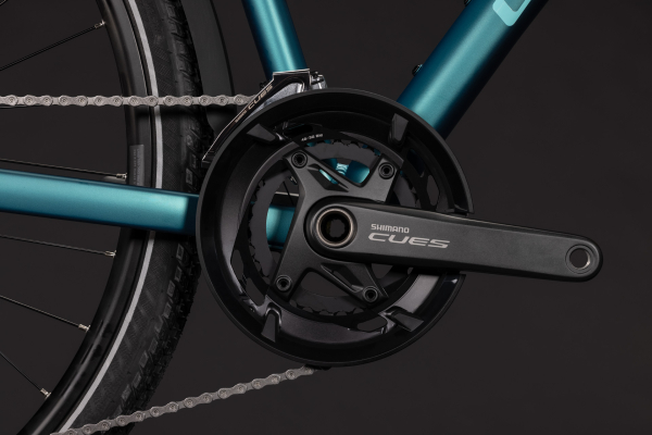 Cube Kathmandu EXC metallicpetrol´n´sea 28" 2027 Onroad Trekking Kerékpár - sötétkék