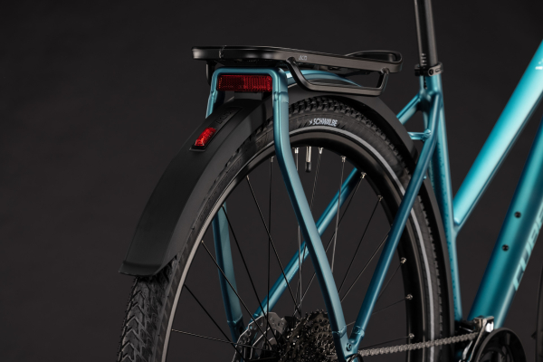 Cube Kathmandu EXC metallicpetrol´n´sea 28" 2027 Onroad Trekking Trapeze Kerékpár - sötétkék