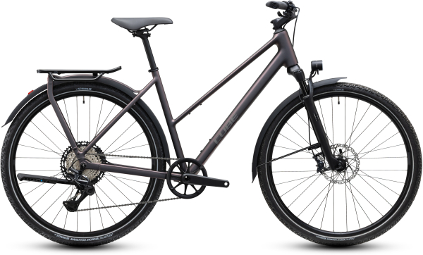 Cube Kathmandu SLX mysticgraphite´n´reflex 28" 2027 Onroad Trekking Trapeze Kerékpár - sötétkék