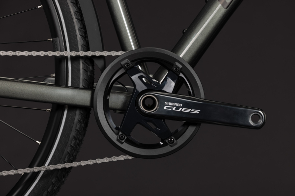Cube Kathmandu SLT flashgrey´n´chrome 28" 2027 Onroad Trekking Trapeze Kerékpár - szürke