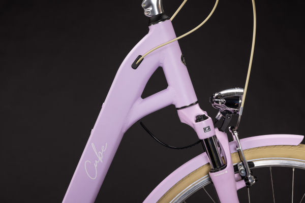 Cube Aruba cottoncandy´n´creme 28" 2027 Onroad Trekking Easy Entry Kerékpár - lila