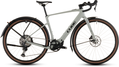 Cube Nuroad Hybrid C:62 Race 400X FE Elektromos Gravel Kerékpár - reedbeige´n´black - szürke
