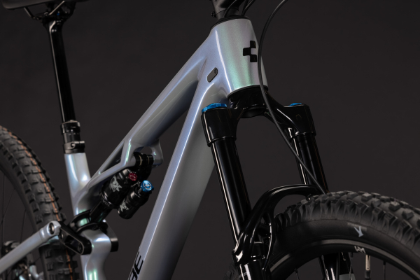 Cube Stereo HPC TM greenfusion´n´black 29" 2027 Fully Mountain Bike Kerékpár - szürke
