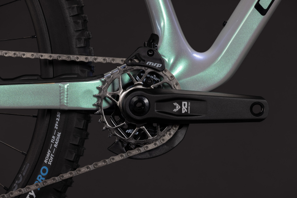 Cube Stereo HPC TM greenfusion´n´black 29" 2027 Fully Mountain Bike Kerékpár - szürke
