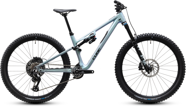Cube Stereo HPC TM greenfusion´n´black 29" 2027 Fully Mountain Bike Kerékpár - szürke