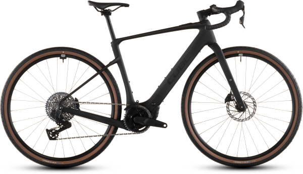Cube Nuroad Hybrid C:62 EXC 400X Elektromos Gravel Kerékpár - blackline - fekete