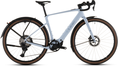 Cube Nuroad Hybrid C:62 SLX 400X FE Elektromos Gravel Kerékpár - iceblue´n´prism - kék