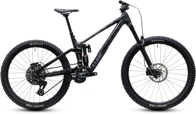 Cube FRITZZ C:62 Super TM graphiteglitch´n´grey 29/27,5 coll Fully Mountain Bike Kerékpár - fekete