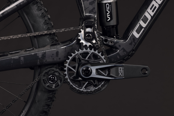 Cube FRITZZ C:62 Super TM graphiteglitch´n´grey 29/27,5 coll Fully Mountain Bike Kerékpár - fekete