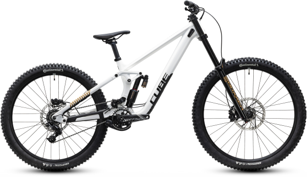 Cube TWO15 Race powdergold´n´black 29/27,5 coll Fully Mountain Bike Kerékpár - fehér
