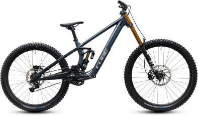 Cube TWO15 SLX deepteal´n´clouds 29/27,5 coll Fully Mountain Bike Kerékpár - sötétszürke