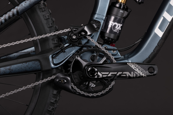 Cube TWO15 SLX deepteal´n´clouds 29/27,5 coll Fully Mountain Bike Kerékpár - sötétszürke