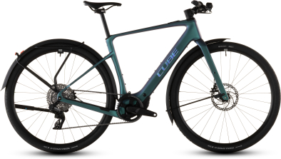 Cube Nulane Hybrid C:62 SLX 400X FE Elektromos Gravel Kerékpár - polarlight´n´prism - kék