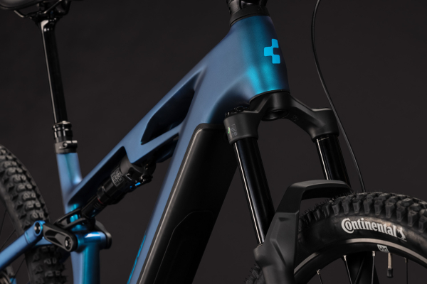 Cube Stereo Hybrid ONE44 HPC EXC 800 nebula´n´blue 29" 2027 Elektromos Fully Mountain Bike Kerékpár - sötétkék