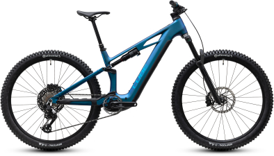 Cube Stereo Hybrid ONE44 HPC EXC 800 nebula´n´blue 29 2027 Elektromos Fully Mountain Bike Kerékpár - sötétkék