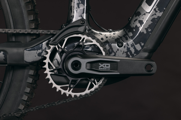 Cube Stereo Hybrid ONE44 HPC Super TM 800 graphiteglitch´n´grey 29" 2027 Elektromos Fully Mountain Bike Kerékpár - fekete