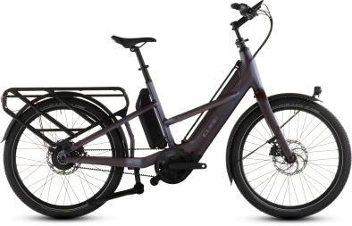 Cube Longtail Hybrid Comfort 800 Elektromos Cargo Teherszállító Kerékpár - mineralgrey´n´reflex - szürke